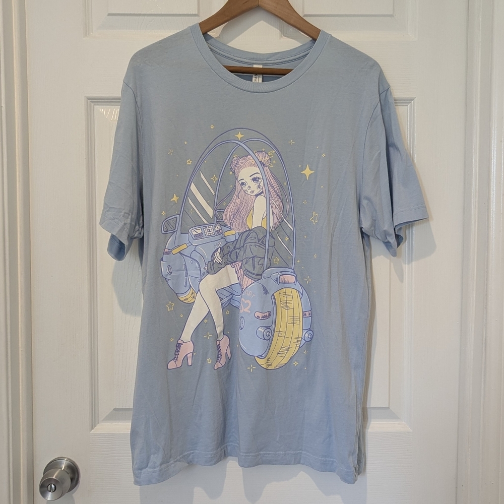 Space Buns Girl Shirt XL